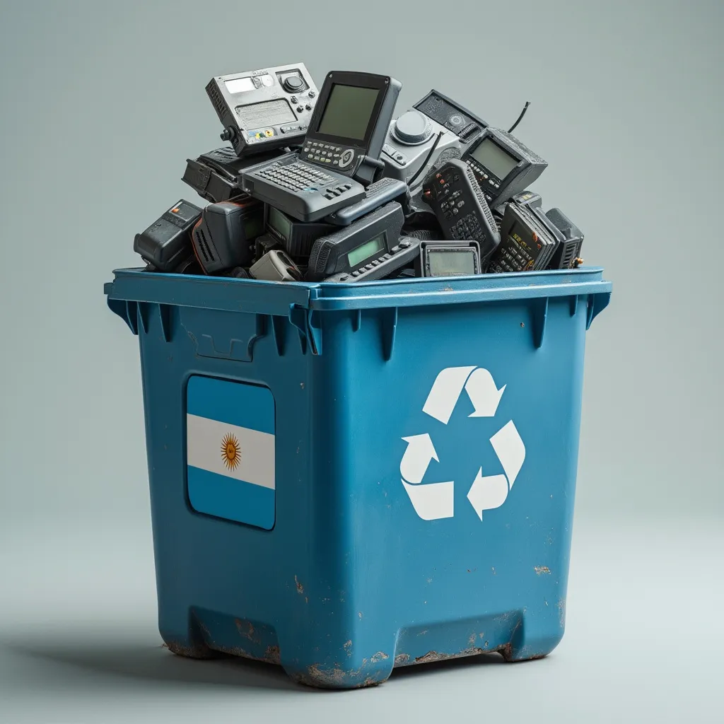 Reciclaje tecno en Argentina